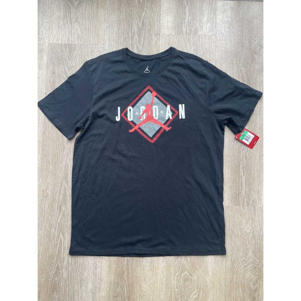 Black Air Jordan Graphic T-Shirt (NWT)